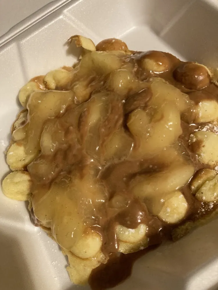 Bubble Waffle Apple